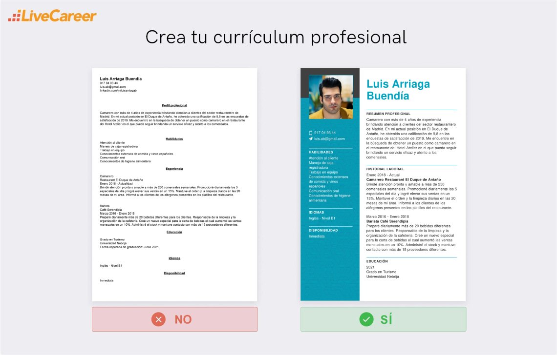 ejemplos de curriculum vitae argentina
